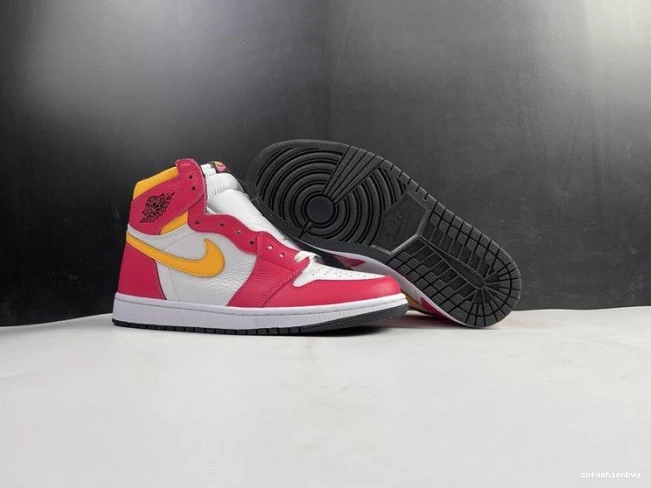 Air 1 OGLight Red 555088-603 High Jordan Fusion 0717
